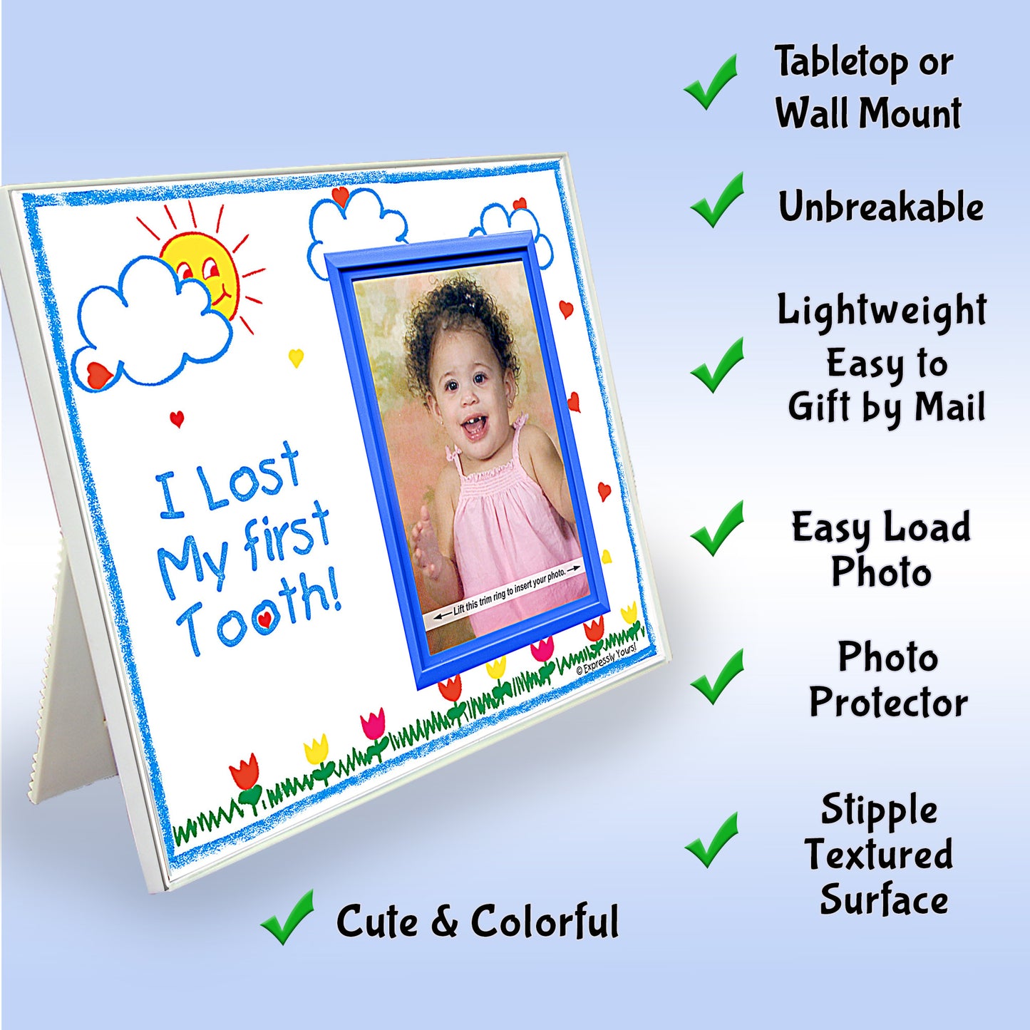 "I Lost My First Tooth!" Picture Frame
