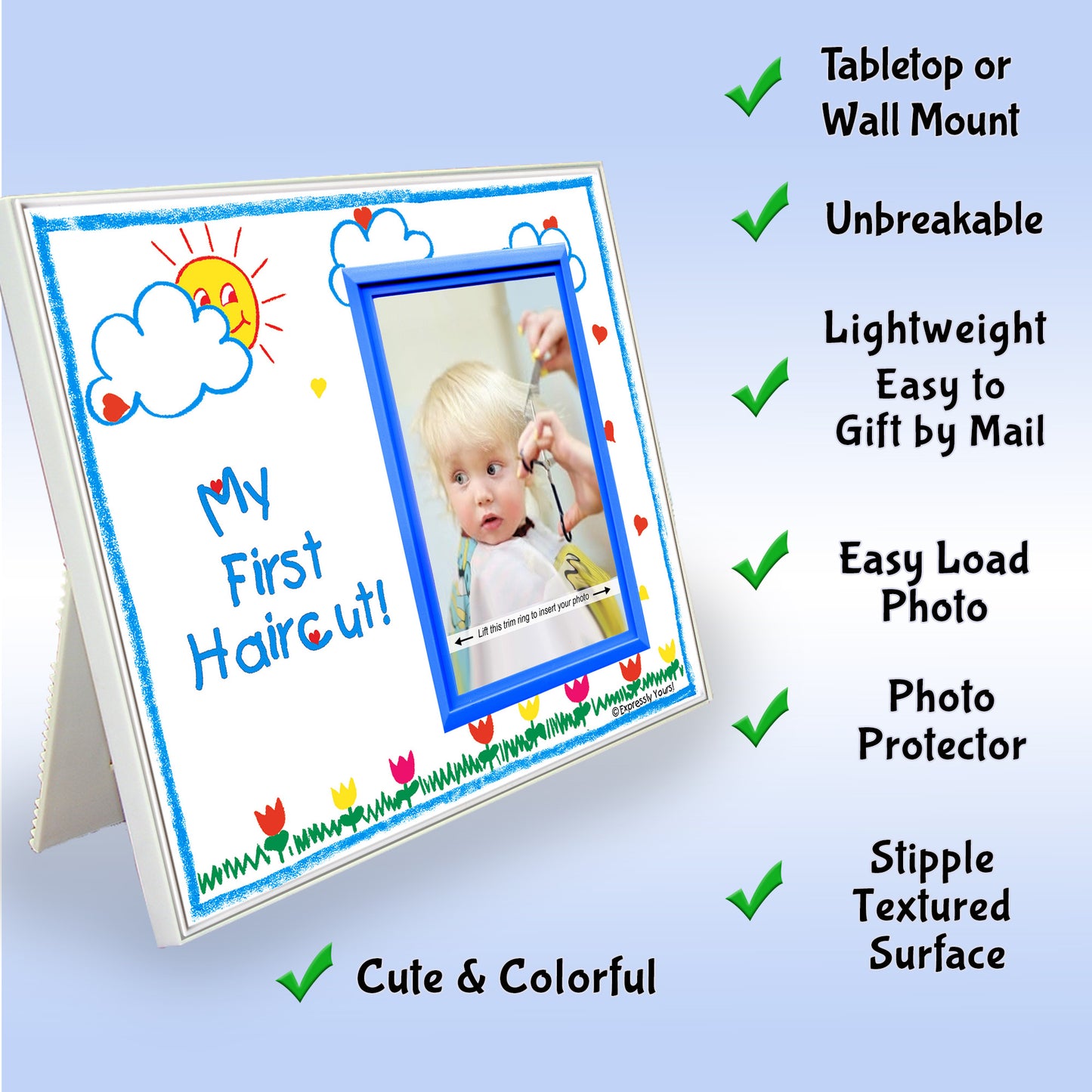 My First Haircut! Picture Frame