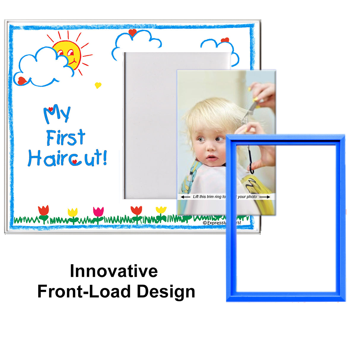 My First Haircut! Picture Frame