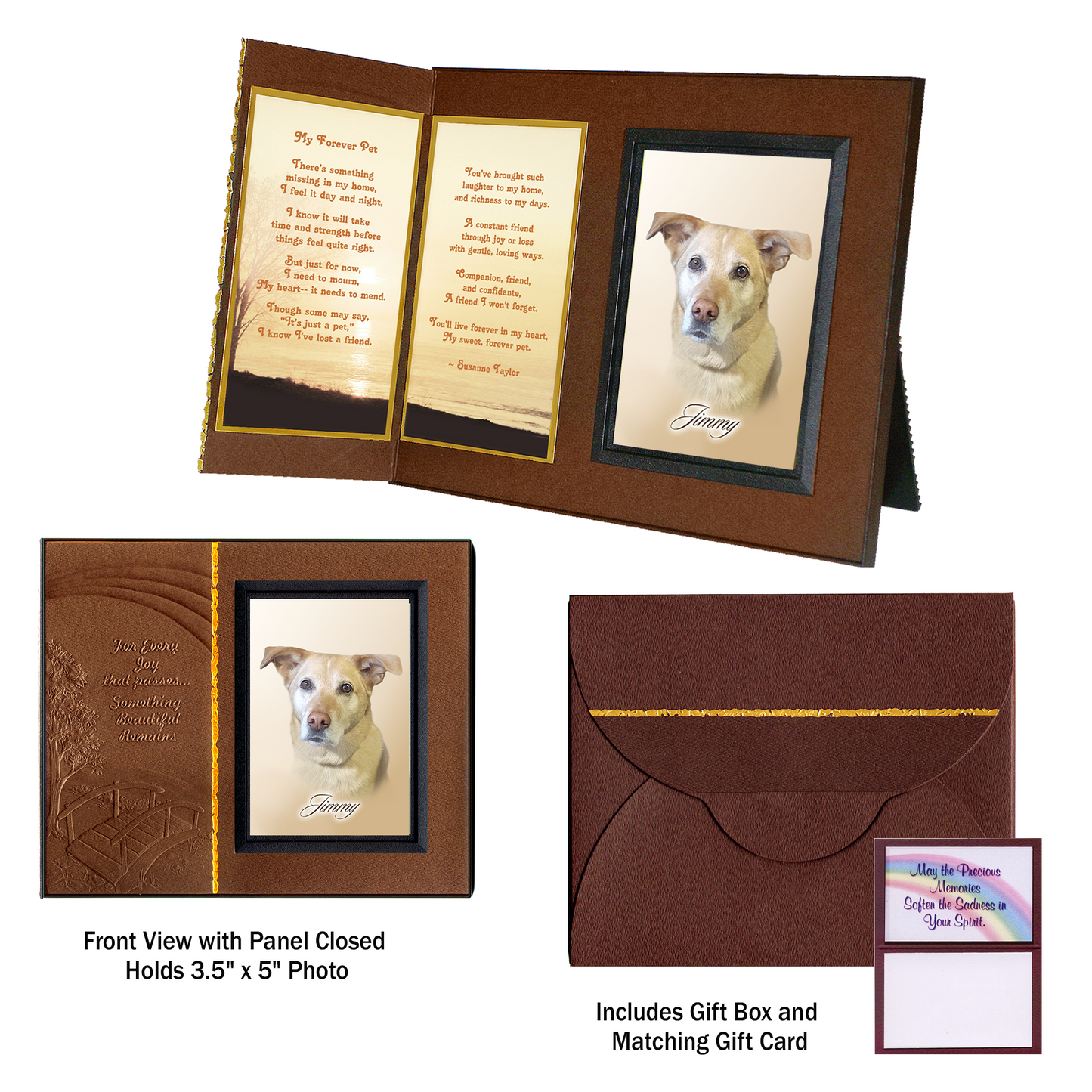 "My Forever Pet" Remembrance Picture Frame Gift Set
