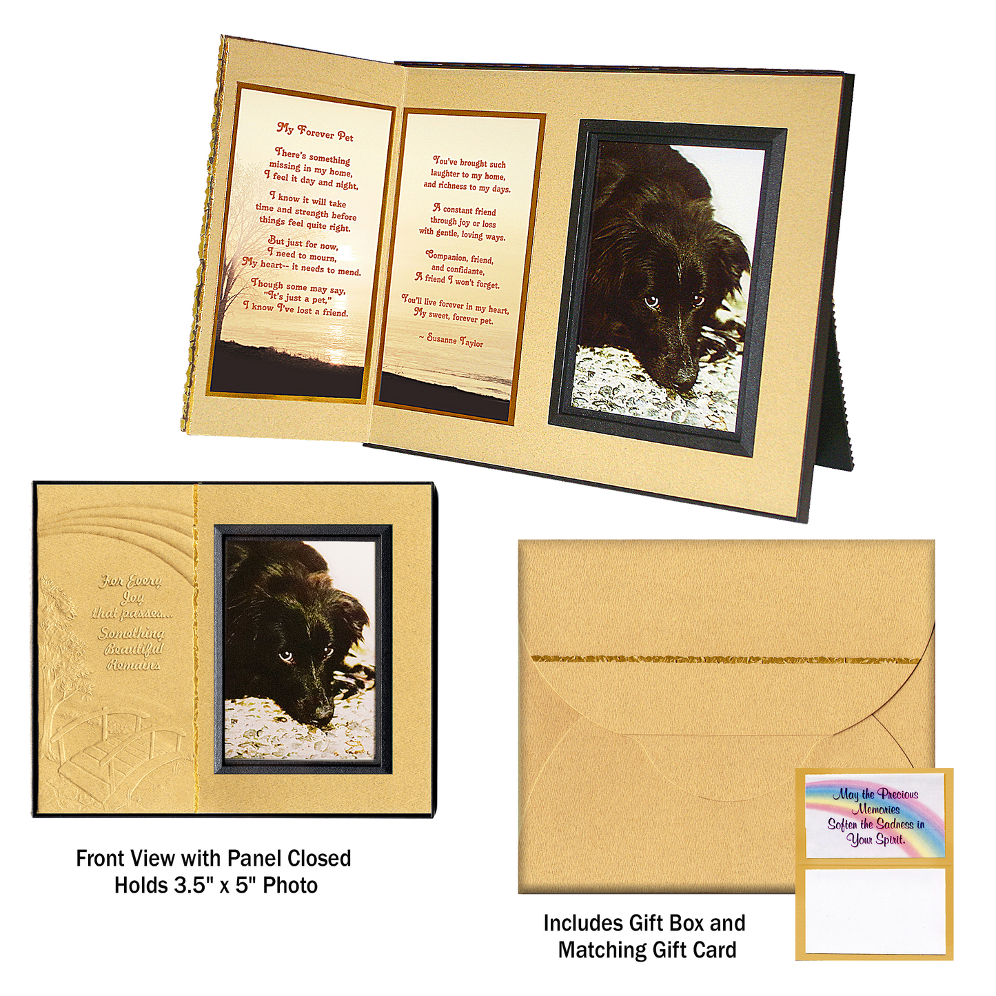 "My Forever Pet" Remembrance Picture Frame Gift Set
