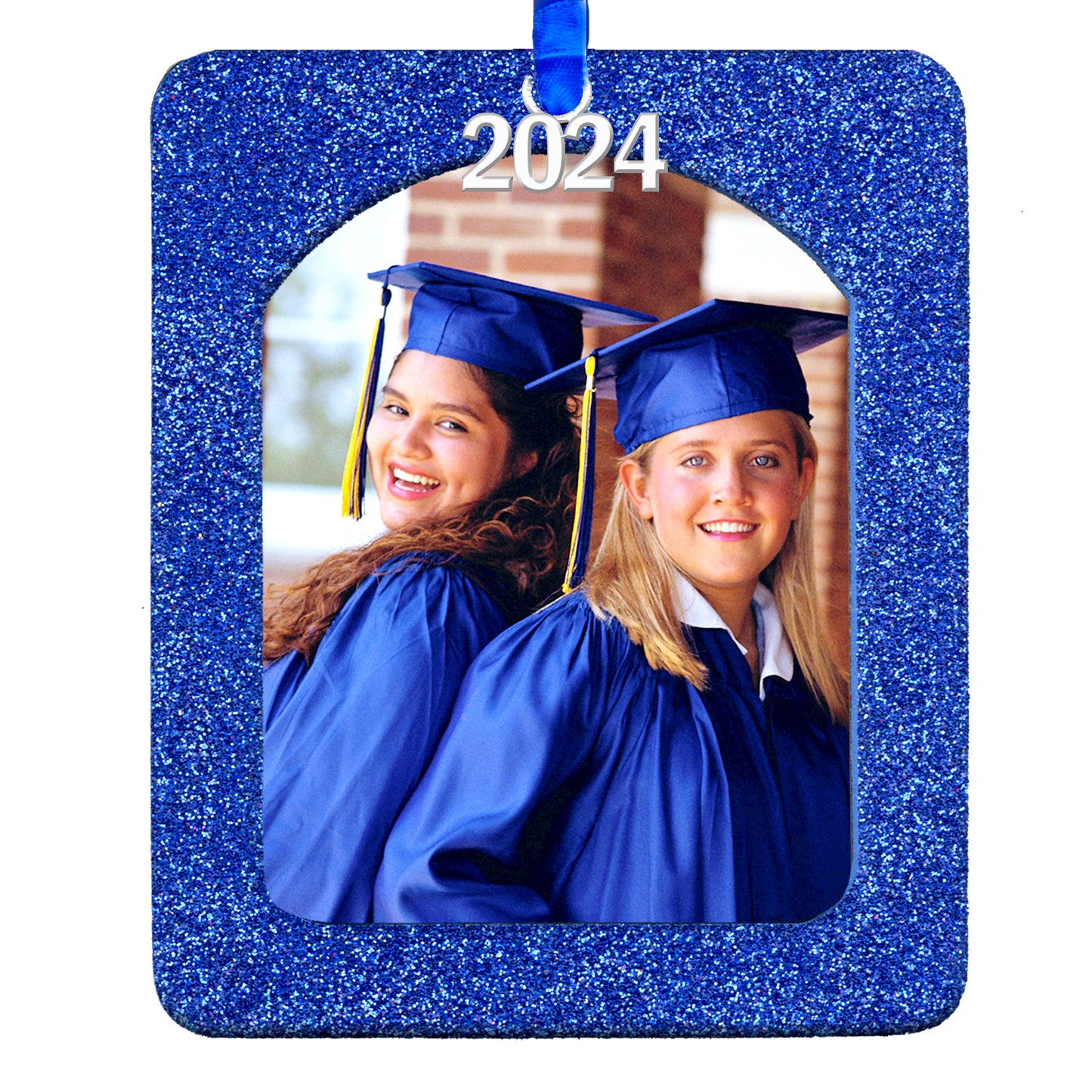 2024 Magnetic Christmas Photo Ornament, Vertical