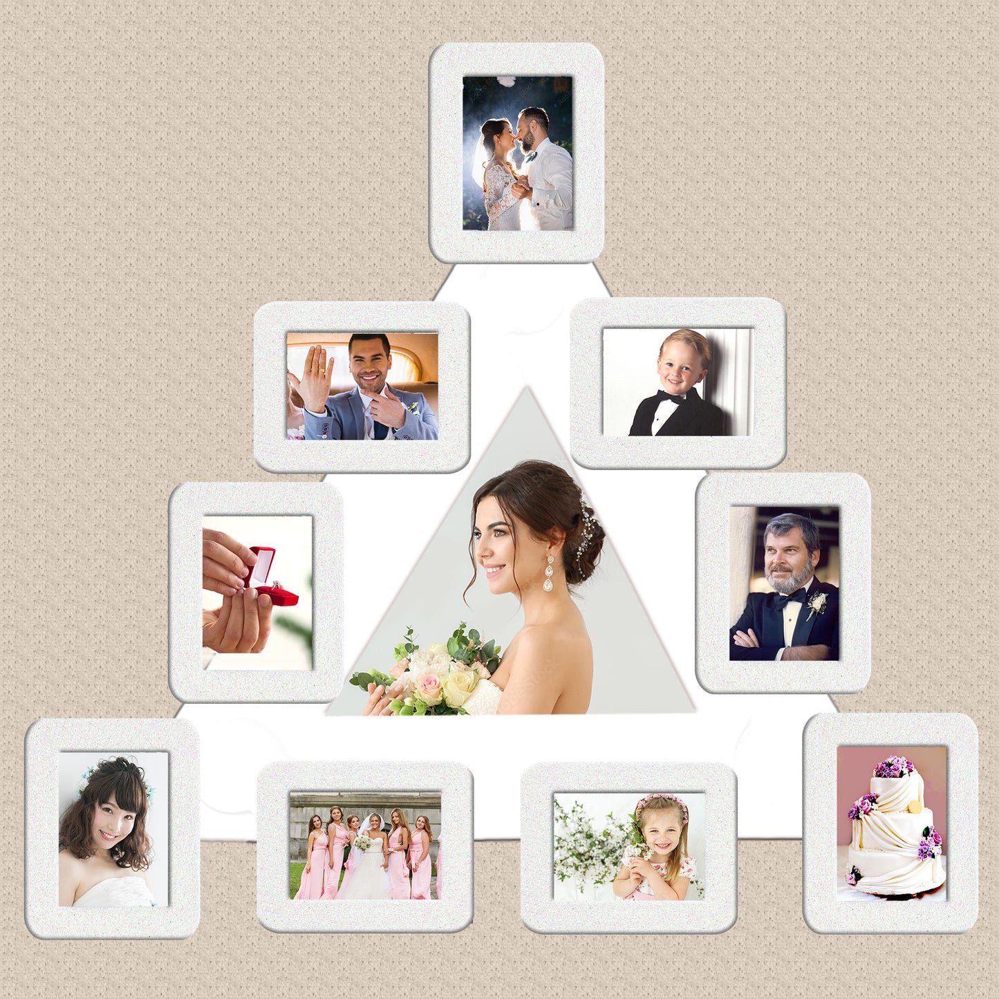 wedding photo collage