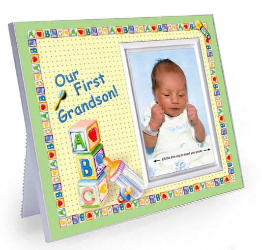 Our First Grandson Picture Frame