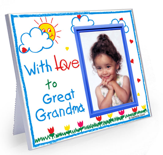 "With Love to Great Grandma" Picture Frame