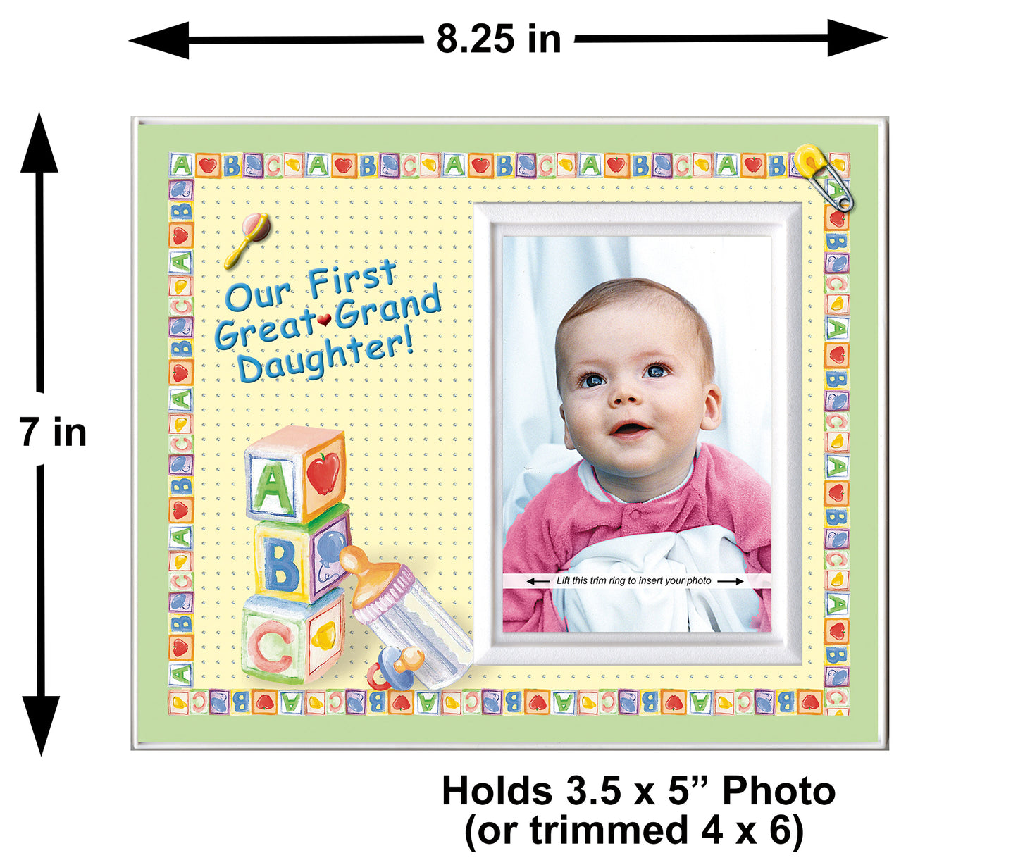 Our First Great Granddaughter Picture Frame