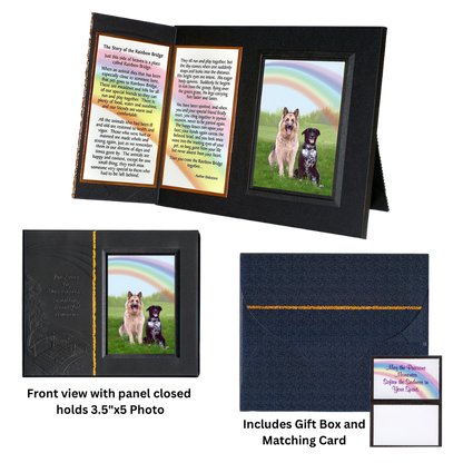 "The Story of the Rainbow Bridge" Pet Remembrance Picture Frame Gift Set