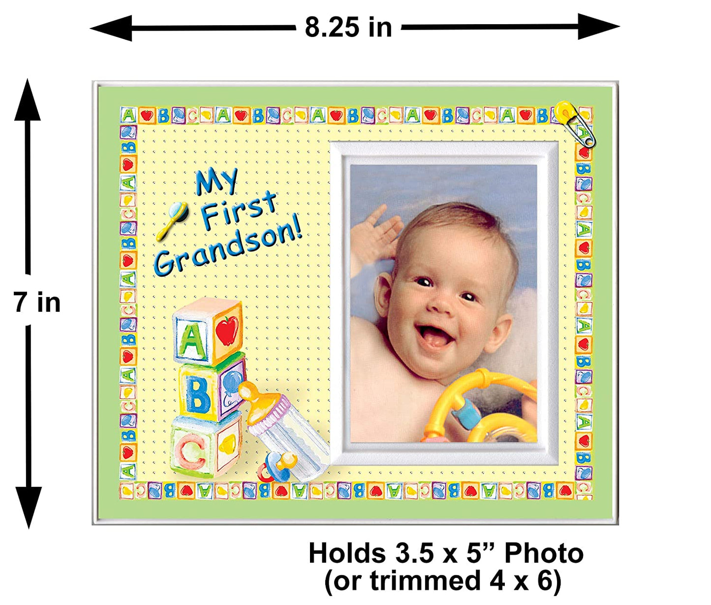 My First Grandson Picture Frame