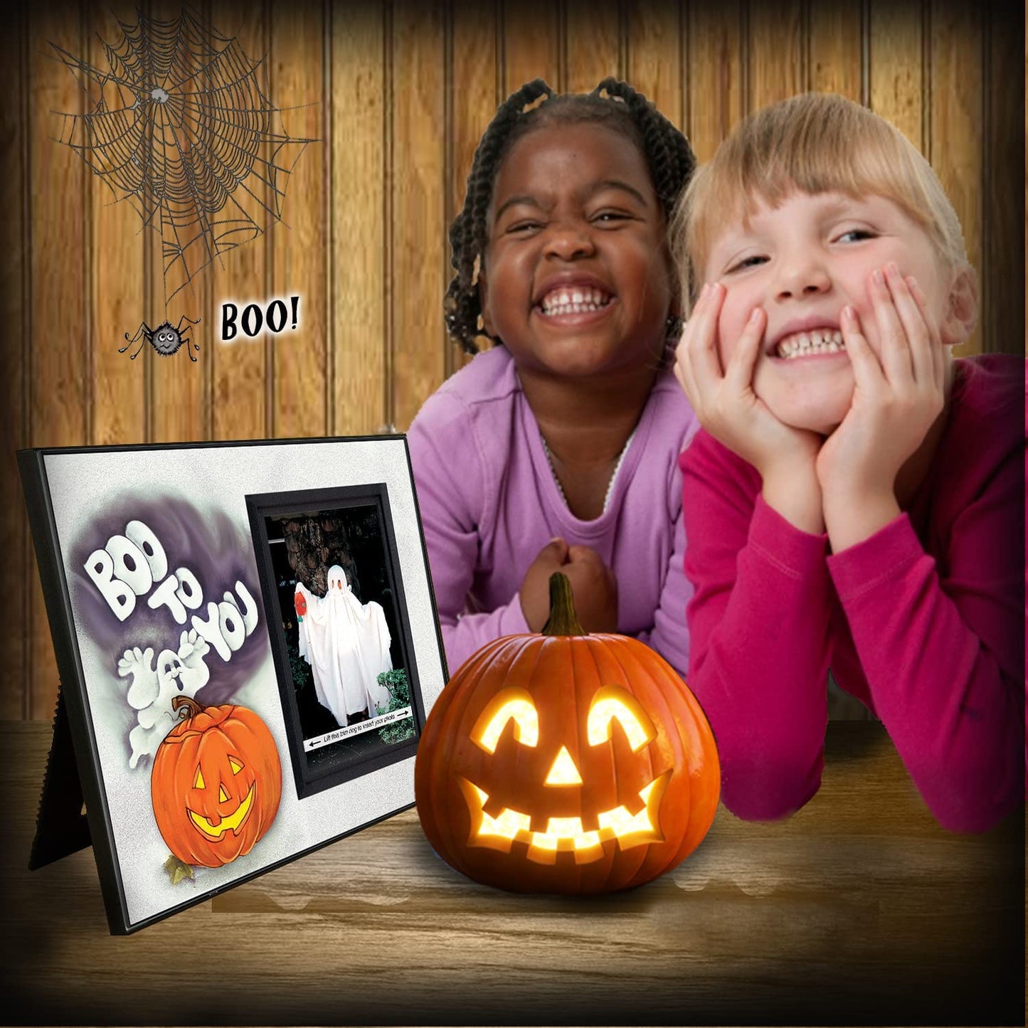 "Boo to You" Halloween Picture Frame