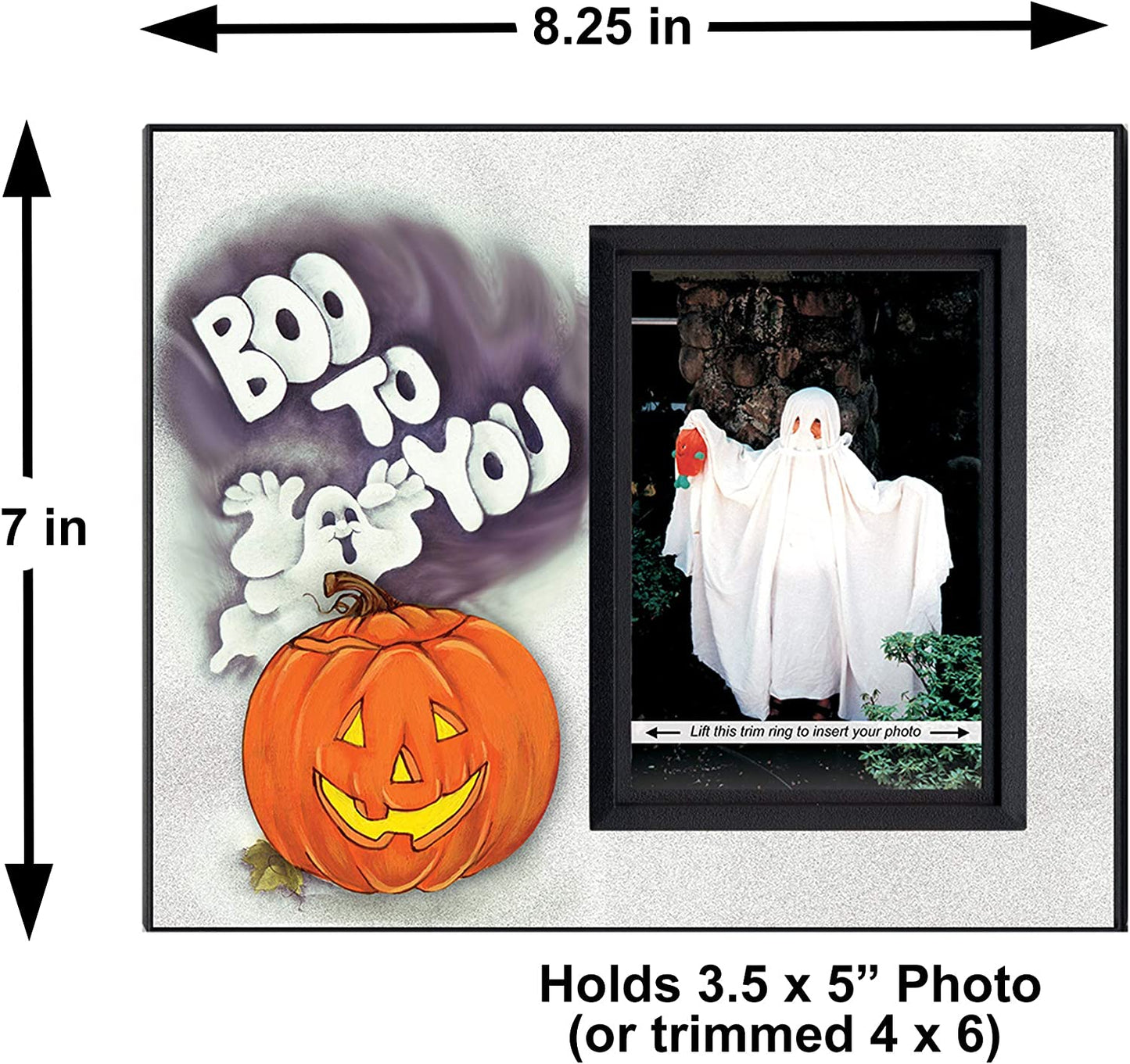 "Boo to You" Halloween Picture Frame