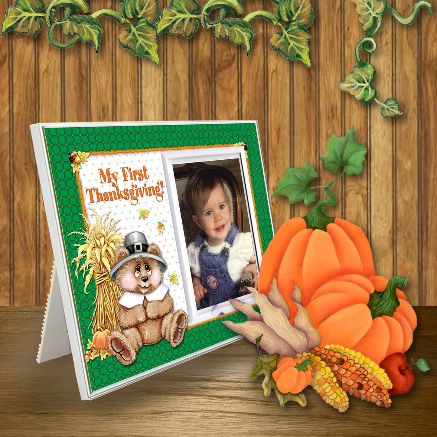 "My First Thanksgiving" Picture Frame